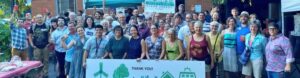 gathering of Portland Clean Energy Fund supporters